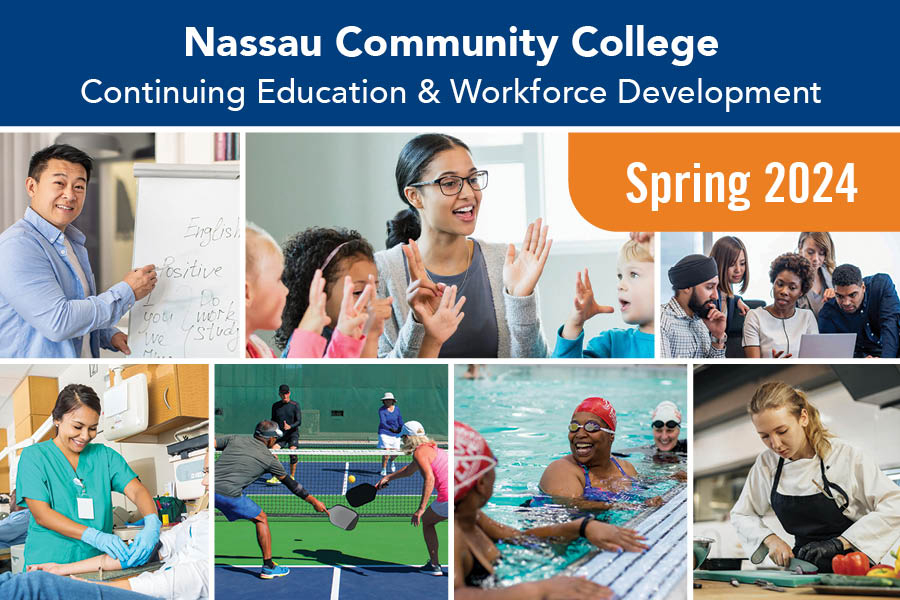 Nassau Community College Continuing Education and Workforce Development Spring 2024