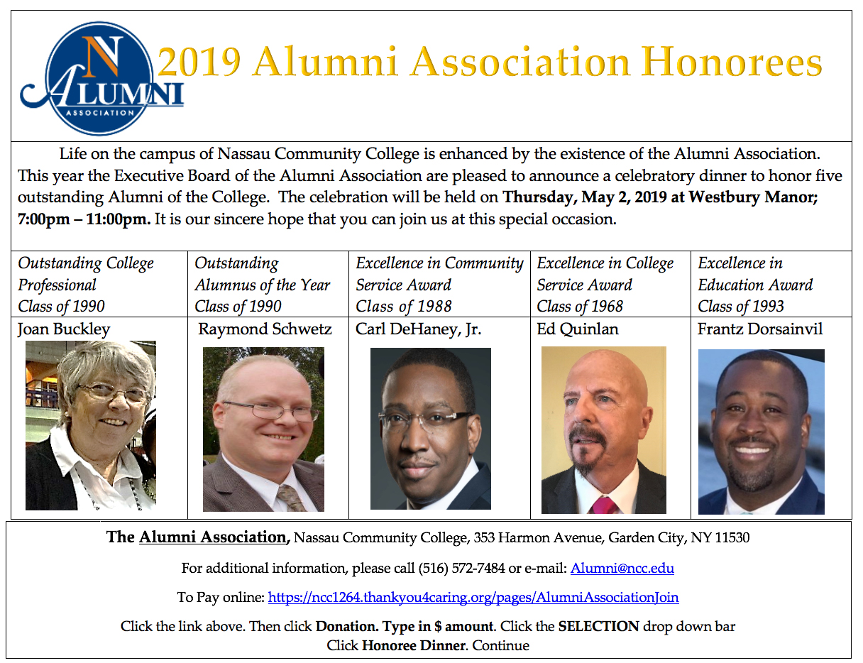Alumni Honorees Image