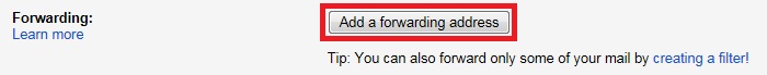 GMail Forward 1