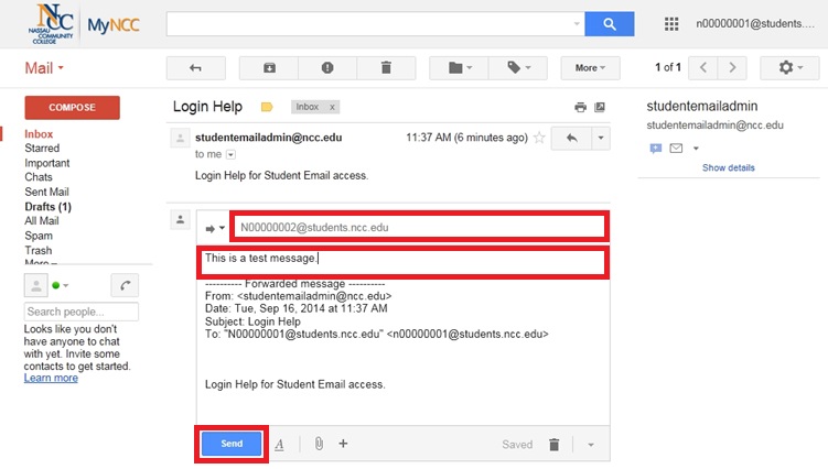 Student EMail  How To Forward an Email