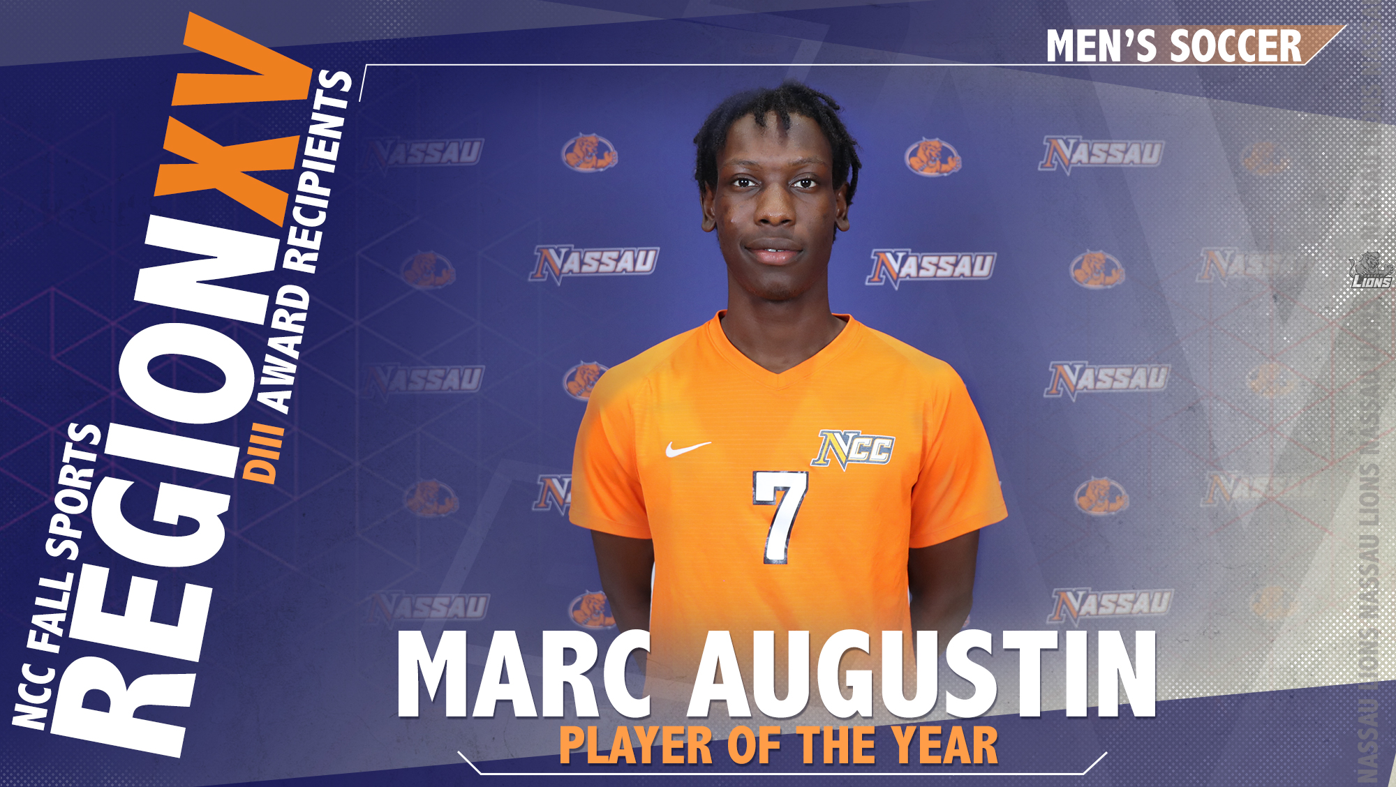 Marc Augustin All Region Player of The Year