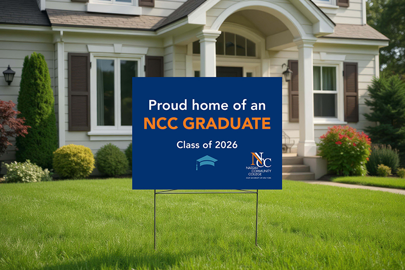 Congrat NCC Class of 2026 sign